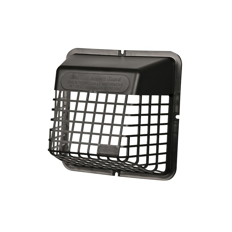 Deflecto Universal Bird Guard, Black - Fits Most 3" to