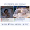 Single Bed Mosquito Net for Bed Summer - 100% Polyester