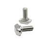 Stainless Steel Hammer Screw T-Screw M6 16 mm Nut 8