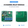 HADIIH ESP8266 Wireless WiFi 4 Channel Relay Module ESP-12F Wifi