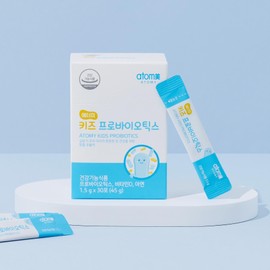 Atomy Children's Lactobacillus 30 packets Bifidus Kids Probiotics Vitamin D Zinc / 애터미 어린이유산균 30포 비피더스 키즈 프로바이오틱스 비타민D 아연