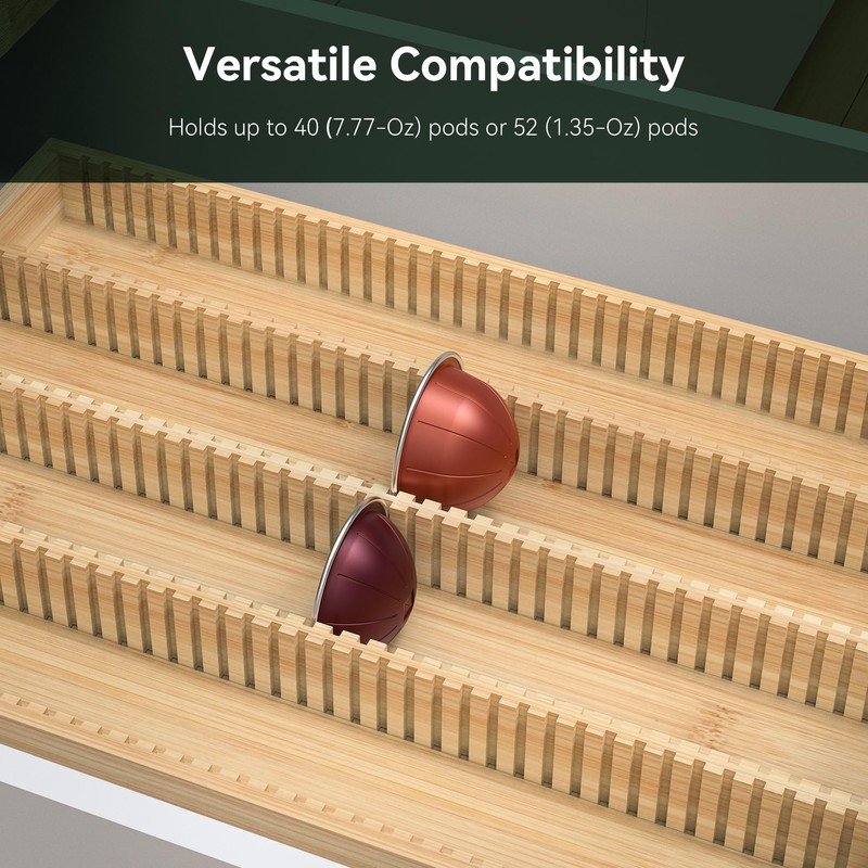 WELL WENG for Nespresso Vertuo Capsules - Premium Bamboo Coffee