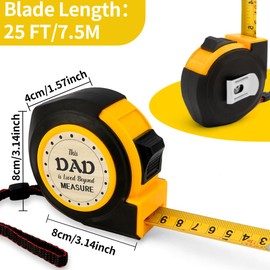 Gifts for Dad,Dad Gifts,Dad Birthday Gift,Dad Christmas Valentines Gifts,Father's Day Gifts,Gifts for Dad from Daughter,Presents for Dad,Dad Tape Measure,Father's Day Gifts Tools