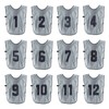 PATIKIL Soccer Training Vest, 12 Pack Team Sports Pinnies Reversible