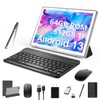 2023 Newest 10 Inch Tablet,2 in 1 Tablet with Keyboard