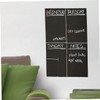 Operitacx Board Wall Sticker 4pcs Chalkboard Sticker Sheets 20x30cm A4