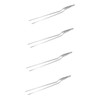 iplusmile 4pcs Baking Decorating Tweezers Stainless Steel Kitchen Tongs for