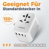 TESSAN Travel Adapter Worldwide, Universal Travel Plug with 3 USB,