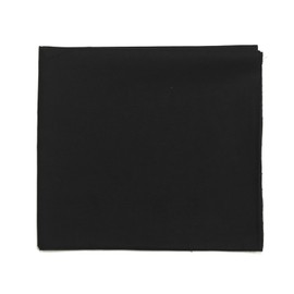 ASHIRWAD 100% Cotton Fabric Poplin Cotton Cloth for Puja Hindu Pooja God Aasan, Coconut, Statue Shankh Wrap (Black - 2 Yards)