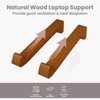Fida Horeca Wooden Laptop Stand | Ergonomic Laptop Riser |