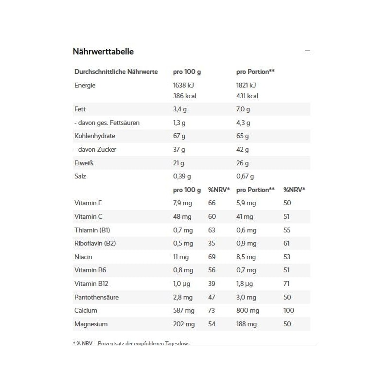 Power System: Protein Powder, Vanilla – 1000g