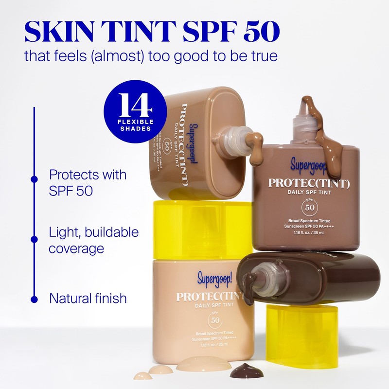 Tinte Para La Piel Supergoop! Protec (tinte) Daily Spf 50