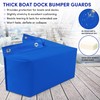 VEITHI Dock Bumper Blue,Dock Bumper Guard with Screws Soft,PVC Boat