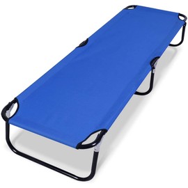 Camping Cot, Blue