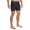 ExOfficio Men's Give-N-Go 2.0 Boxer Brief, Black, Large