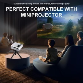 Benaton Projector Mini Table Tripod, 360° Projector Mini Tripod, with 1/4 Inch Screw Mini Tripod, Mini Camera Tripod Table Tripod, Adjustable Mini Tripod, Mini Tripod with Ball Head (Retractable