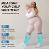 4 Pairs Plus Size Compression Socks for Women & Men,