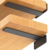Starunder 12 Pack Floating Shelf Brackets, 10 Inch Heavy Duty