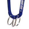 Three Ring Key Chain Carabiner KP-419 Convenient 3-Ring Wave Gear