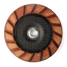 7 Inch Diamond Cup Grinding Wheel Ceramic Bond #30 for Smoothing Out Concrete Edge (5/8"-11 Arbor)