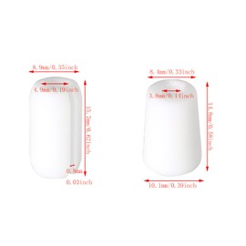 DGBRSM 24 Sets Kitchen Sink Rack Protector With Bumpers, Replacement Feet for Sink Grid, Table Covers, Socks Plugs, Furniture Leveling Legs, White