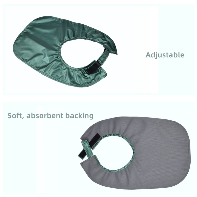 welsoon Tracheostomy Shower Cover Neck Stoma Protector Shower Collar for