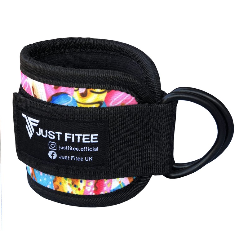 Just Fitee Ankle Straps for Cable Machine Attachments Gym Ankle