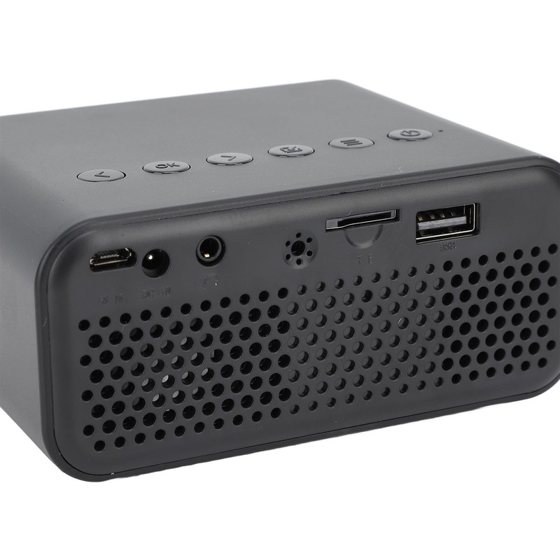 Mini Projector Multifunction HD 1080P WiFi Wireless Wired Screen Projection