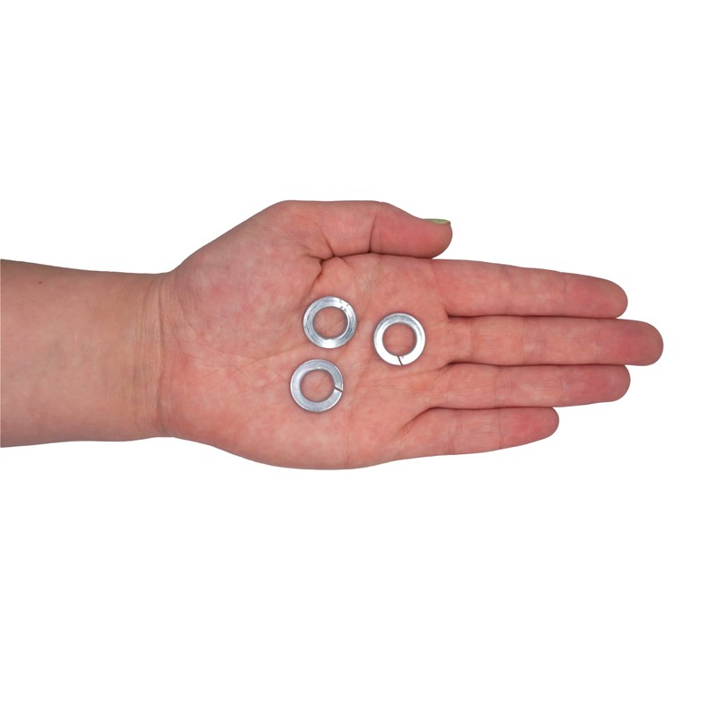 (Pack of 150) DIN 127 Spring Washers M10 Metal Washers