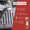 Kraken Bond Fireplace Sealant - Fireplace Caulk, Black 10.1 oz