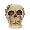 Bellaa 21329 Robot Skull Skeleton Sculpture Figure 5 inch