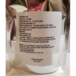 Moringa Leaf and Soursop Leaf Mix Tea Bags (20 Pk)