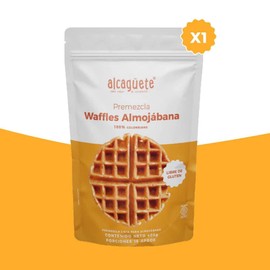 Almojabana & Pandeyuca Alcaguete Waffles (2 pack) Cheese bread & Cassava bread Cheese waffle Gluten Free & no added sugar Works with Waffle Maker Alcaguete Waffles Alcahuete Waffles