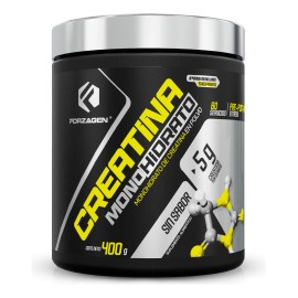Forzagen Pote de Creatina Monohidrato 400g 80 Servicios 100% Pureza Sin Sabor En Polvo