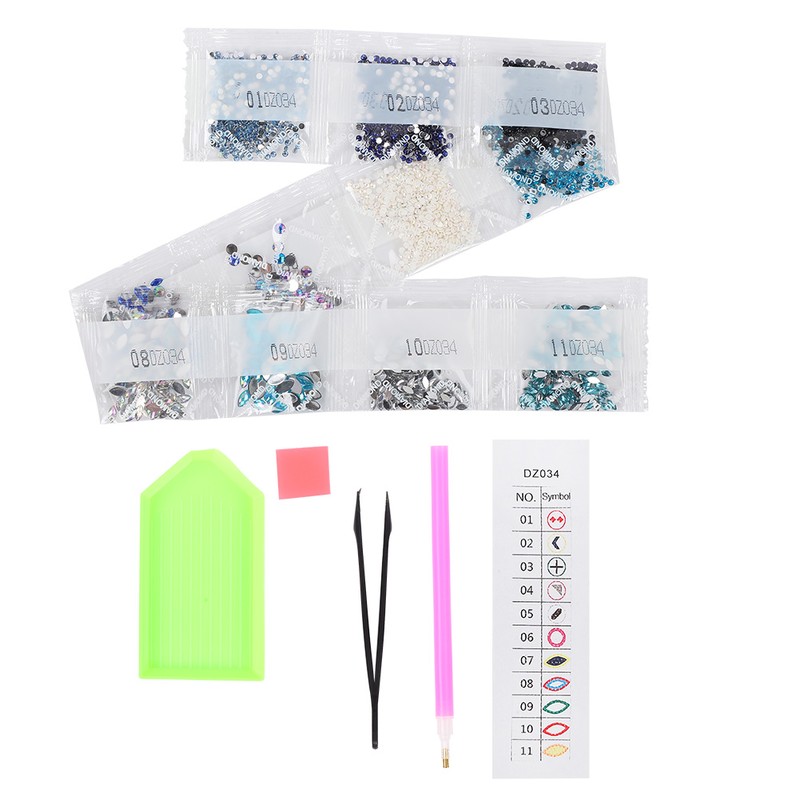 Diamond Painting Tree Storage Box Foldable Resin DIY Painting Kits