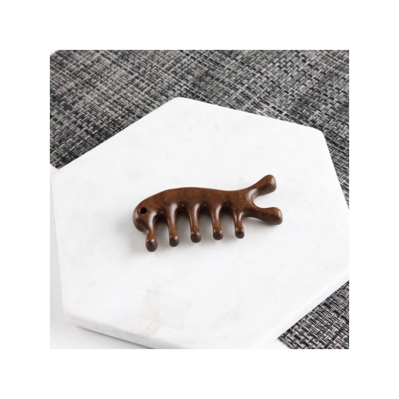 나무괄사 얼굴 승모근 근막 마사지 우드 괄사 Wooden Gua Sha