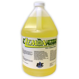 Elemonator with Chlora-Boost (1G) - Liquid House Wash Surfactant for Siding, Roof & Concrete Cleaning. Works great as Soft Wash Soap. Sodium Hypochlorite Bleach Additive