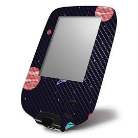MightySkins Carbon Fiber Skin for Abbott Freestyle Libre 1 & 2 - Bright Night Sky | Protective, Durable Textured Carbon Fiber Finish | Easy to Apply, Remove, and Change Styles | Made in The USA