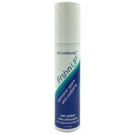Frsh n Up Hair and Clothing Dry Spray Odor Eliminator (1 oz) 12 Pack