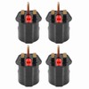 4PCS to Conversion Plug Grounding 2 Pin to 3 Pin