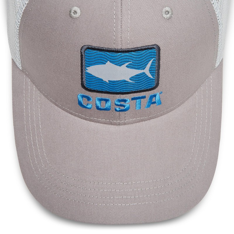 Costa Del Mar Marlin Waves Trucker Grey