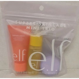 ELF e.l.f. Supers Mini Trio Skin Care Set of 3 Items Cleanser Toner Moisturize NEW!