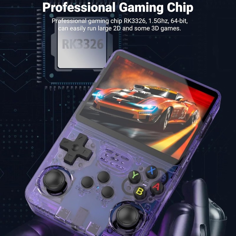 Retro Handheld Game Console R36s - 3.5 Inch, 15000+ Classic
