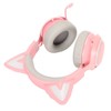 Cat Ear Gaming Headset RGB Light Bluetooth Wireless Headphones with