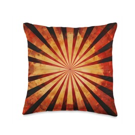 Starburst Classic Design Sweets Retro Candies Throw Pillow