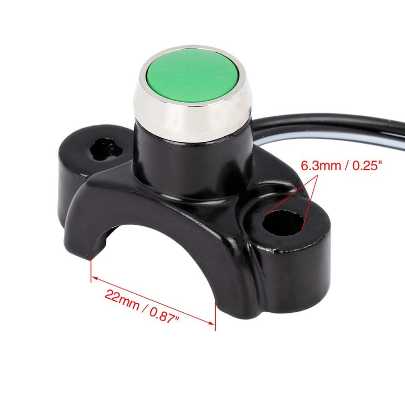 F FIERCE CYCLE Aluminum Alloy Motorcycle Handlebar Control Horn Start