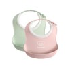 BabyBjörn Small Bib Pack of 2 Pale Green/Pale Pink