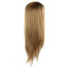 Mannequin Head, Portable with Hair High Temperature Fiber Cosmetology Doll