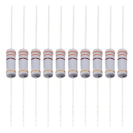 YOKIVE Pack of 50 Carbon Film Resistors 2 W 330 Ohm 5% Tolerances Resistance Good for Crafts Electronic Projects (4 Colours Band 0.59 x 0.19 Inches)