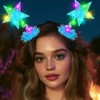 JONKY Light Up Star Hair Clips LED Headpiece Glow Cosplay
